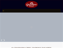 Tablet Screenshot of gramadogrillraposo.com.br
